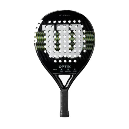 Wilson Optix V1 2025 Negra - Paleta de pádel mayorista