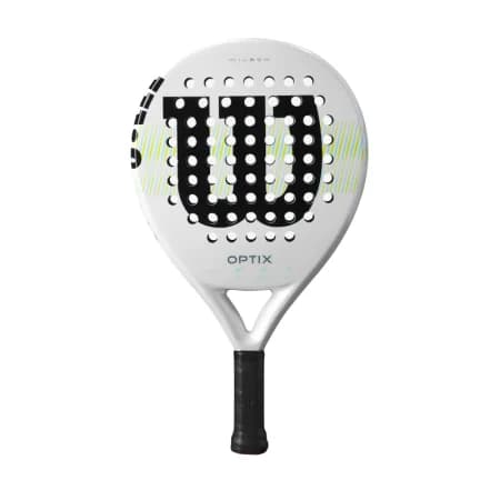 Wilson Optix V1 2025 Blanca - Paleta de pádel mayorista