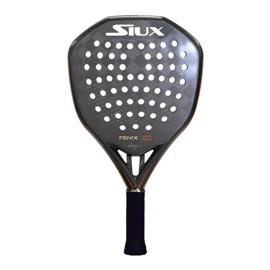 Siux Fenix Pro 5 Black 2025 By Leo Augsburger - Paleta de pádel mayorista