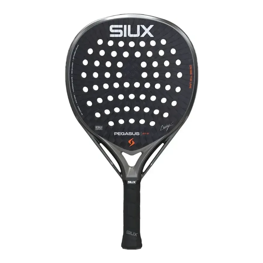 Siux Pegasus Pro Storm Grey 2026 - Paleta de pádel mayorista